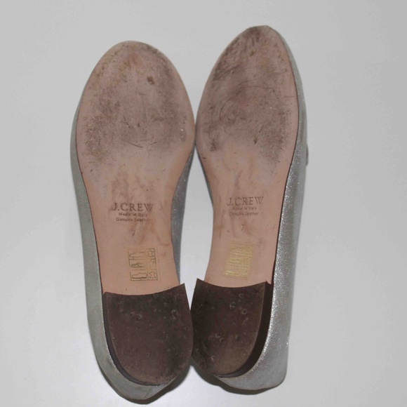 J. crew metallic suede Cleo loafers in size 7 - Picture 4 of 6